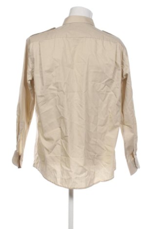 Herrenhemd Unbranded, Größe L, Farbe Beige, Preis 14,74 €