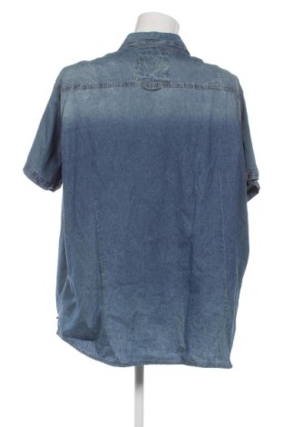 Ανδρικό πουκάμισο Unbranded, Μέγεθος 4XL, Χρώμα Μπλέ, Τιμή 15,00 €
