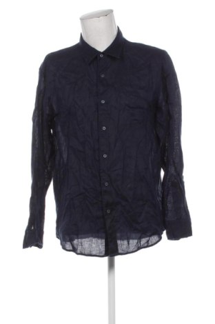 Cămașă de bărbați Uniqlo, Mărime XL, Culoare Albastru, Preț 107,99 Lei