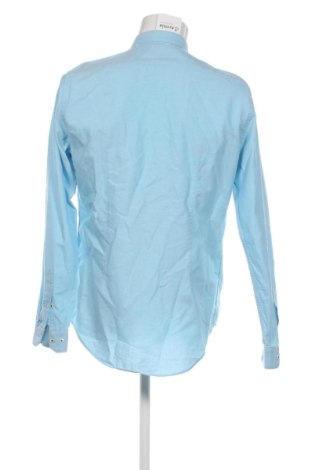 Мъжка риза Zara, Размер L, Цвят Син, Цена 14,31 €