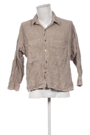 Herrenhemd Zara, Größe M, Farbe Beige, Preis 22,99 €