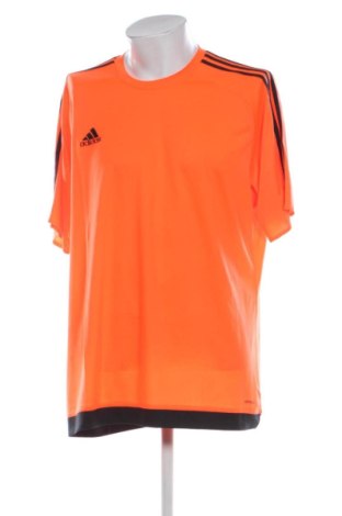 Herren Shirt Adidas, Größe XXL, Farbe Orange, Preis 17,99 €