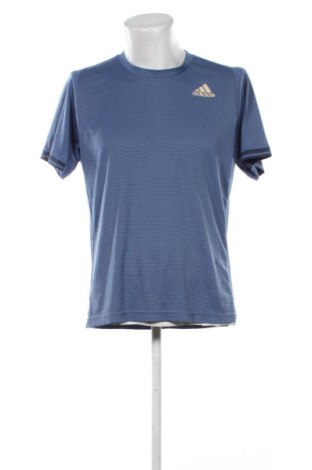 Мъжка тениска Adidas, Размер L, Цвят Син, Цена 15,00 €