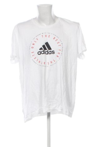 Pánské tričko  Adidas, Velikost XXL, Barva Bílá, Cena  409,00 Kč