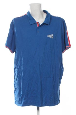 Ανδρικό t-shirt Allez Les Bleus, Μέγεθος 4XL, Χρώμα Μπλέ, Τιμή 29,99 €