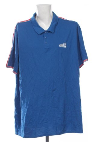Herren Shirt Allez Les Bleus, Größe 5XL, Farbe Blau, Preis 22,99 €, #136322208