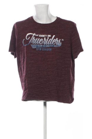Ανδρικό t-shirt Angelo Litrico, Μέγεθος 3XL, Χρώμα Βιολετί, Τιμή 11,99 €