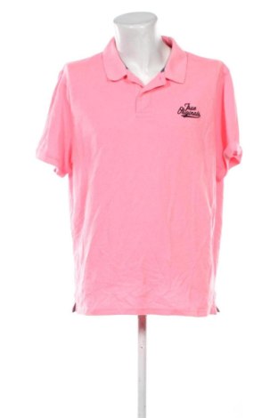 Męski T-shirt Angelo Litrico, Rozmiar XXL, Kolor Różowy, Cena 51,99 zł