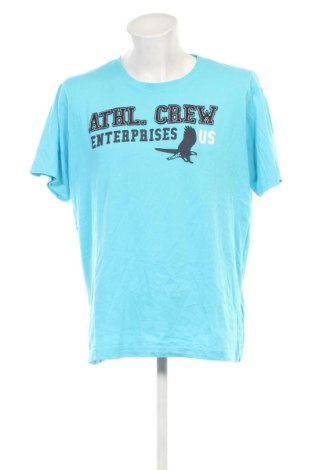 Męski T-shirt Angelo Litrico, Rozmiar XXL, Kolor Niebieski, Cena 46,99 zł