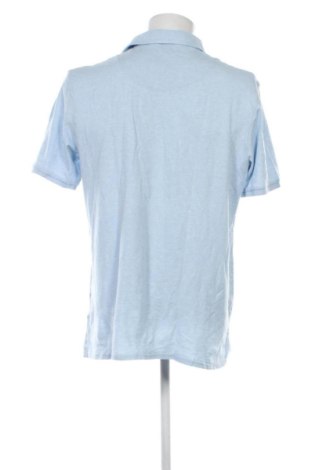 Męski T-shirt Bruun & Stengade, Rozmiar XXL, Kolor Niebieski, Cena 94,99 zł