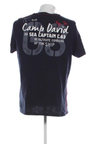 Pánske tričko  Camp David, Veľkosť XL, Farba Modrá, Cena  15,95 €