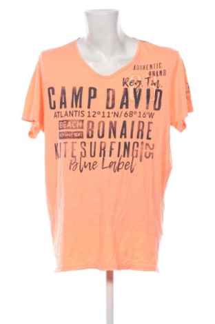 Мъжка тениска Camp David, Размер XXL, Цвят Оранжев, Цена 14,31 €