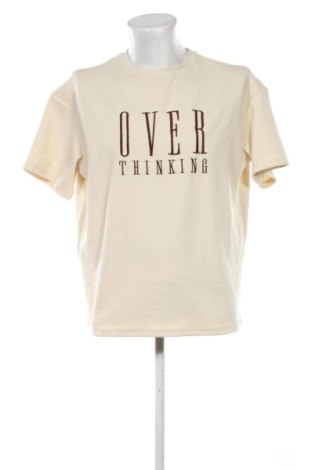 Męski T-shirt Cider, Rozmiar XL, Kolor ecru, Cena 46,99 zł