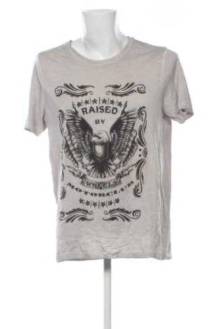 Męski T-shirt Clockhouse, Rozmiar XXL, Kolor Beżowy, Cena 40,99 zł