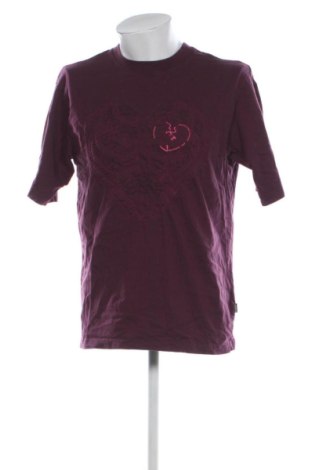 Męski T-shirt Cropp, Rozmiar L, Kolor Fioletowy, Cena 41,99 zł