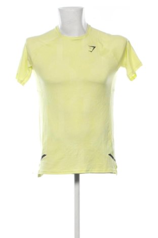 Męski T-shirt Gymshark, Rozmiar S, Kolor Żółty, Cena 48,99 zł