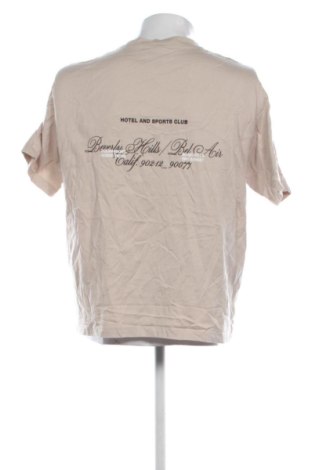 Ανδρικό t-shirt H&M, Μέγεθος L, Χρώμα  Μπέζ, Τιμή 11,99 €