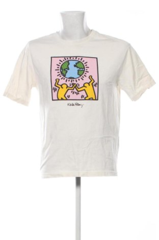 Мъжка тениска H&M, Размер S, Цвят Бежов, Цена 10,00 €