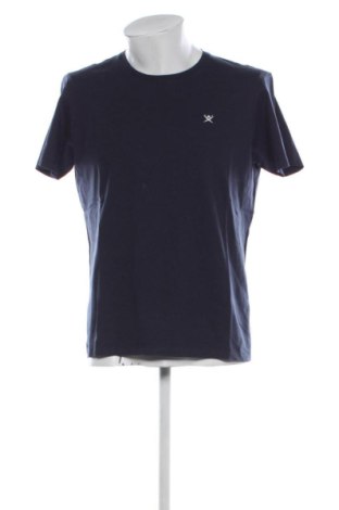 Męski T-shirt Hackett, Rozmiar XL, Kolor Niebieski, Cena 112,53 zł