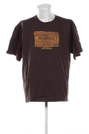 Мъжка тениска Hard Rock Cafe, Размер 3XL, Цвят Кафяв, Цена 8,18 €
