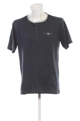 Męski T-shirt Harvey Miller, Rozmiar XL, Kolor Niebieski, Cena 46,99 zł