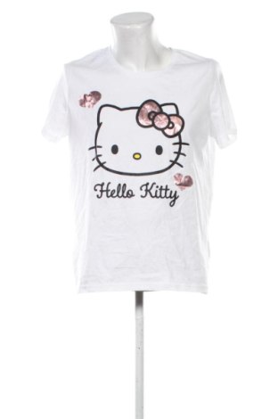 Pánske tričko  Hello Kitty, Veľkosť L, Farba Biela, Cena  16,00 €