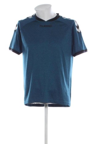 Tricou de bărbați Hummel, Mărime L, Culoare Albastru, Preț 63,99 Lei