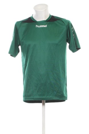 Мъжка тениска Hummel, Размер L, Цвят Зелен, Цена 10,73 €