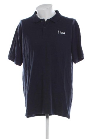 Męski T-shirt Jean Pascale, Rozmiar XXL, Kolor Niebieski, Cena 51,99 zł