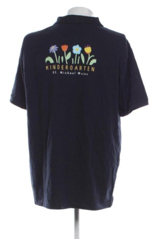 Męski T-shirt Jean Pascale, Rozmiar XXL, Kolor Niebieski, Cena 51,99 zł