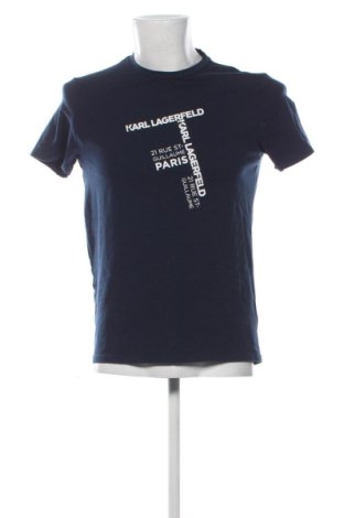 Férfi póló Karl Lagerfeld, Méret M, Szín Kék, Ár 13 223 Ft