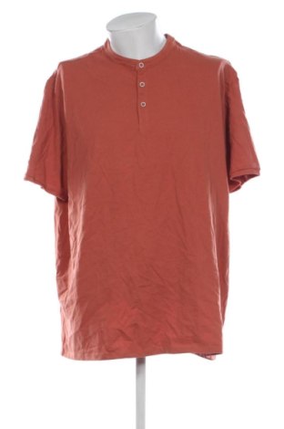 Ανδρικό t-shirt Kiabi, Μέγεθος 3XL, Χρώμα Πορτοκαλί, Τιμή 18,99 €