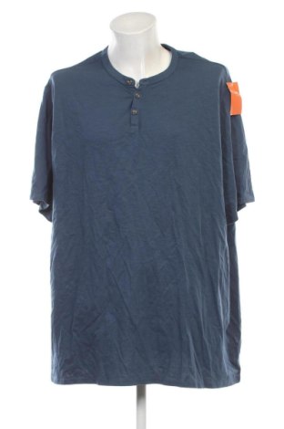 Tricou de bărbați Kiabi, Mărime 5XL, Culoare Albastru, Preț 98,99 Lei