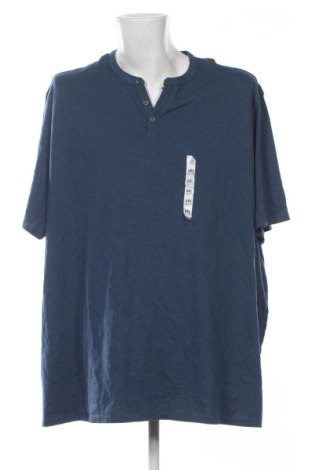 Męski T-shirt Kiabi, Rozmiar 5XL, Kolor Niebieski, Cena 83,99 zł