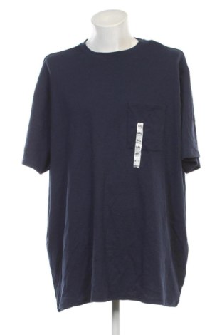 Męski T-shirt Kiabi, Rozmiar 5XL, Kolor Niebieski, Cena 83,99 zł