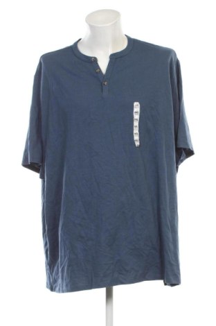 Tricou de bărbați Kiabi, Mărime 5XL, Culoare Albastru, Preț 60,99 Lei