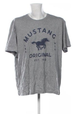 Мъжка тениска Mustang, Размер 4XL, Цвят Сив, Цена 17,89 €