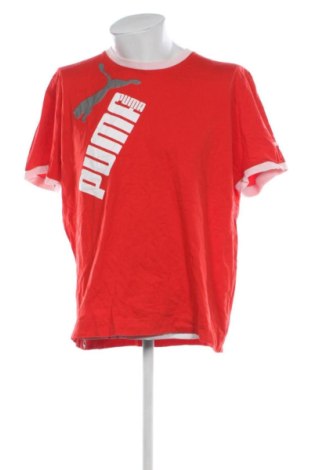 Tricou de bărbați PUMA, Mărime XXL, Culoare Roșu, Preț 85,99 Lei