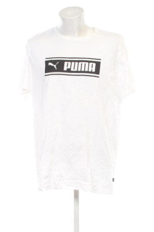 Pánske tričko  PUMA, Veľkosť XXL, Farba Biela, Cena  16,95 €