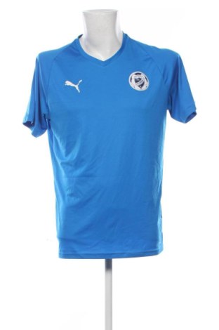 Męski T-shirt PUMA, Rozmiar L, Kolor Niebieski, Cena 65,99 zł