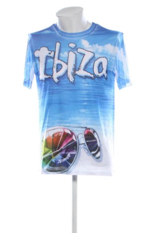 Męski T-shirt Planet, Rozmiar L, Kolor Kolorowy, Cena 36,99 zł