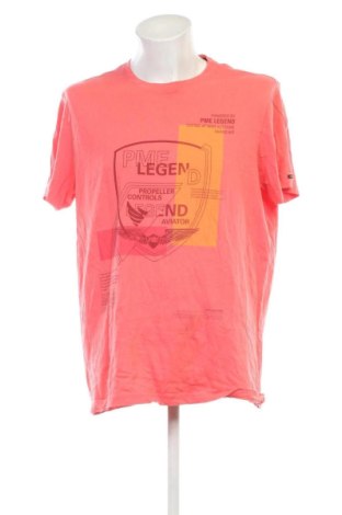 Męski T-shirt Pme Legend, Rozmiar XXL, Kolor Czerwony, Cena 72,99 zł