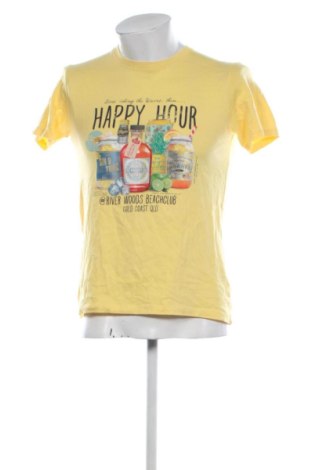 Ανδρικό t-shirt River Woods, Μέγεθος S, Χρώμα Κίτρινο, Τιμή 25,99 €