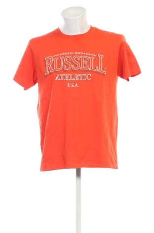 Męski T-shirt Russell Athletic, Rozmiar L, Kolor Czerwony, Cena 46,99 zł