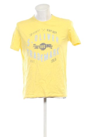 Herren T-Shirt S.Oliver, Größe L, Farbe Gelb, Preis € 10,99