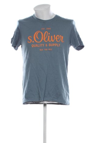 Мъжка тениска S.Oliver, Размер L, Цвят Син, Цена 8,18 €