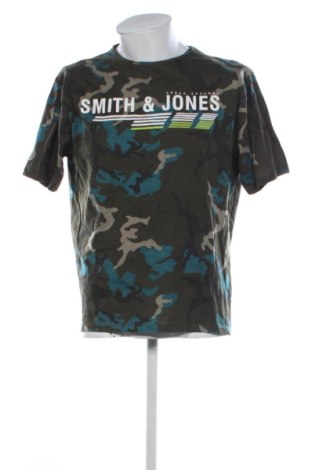 Męski T-shirt Smith & Jones, Rozmiar XL, Kolor Kolorowy, Cena 83,99 zł