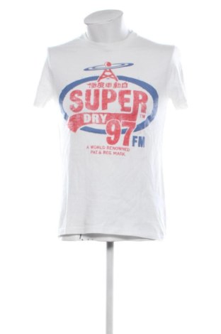Ανδρικό t-shirt Superdry, Μέγεθος S, Χρώμα Λευκό, Τιμή 11,99 €