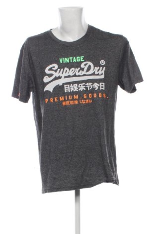 Pánské tričko  Superdry, Velikost 3XL, Barva Šedá, Cena  279,00 Kč