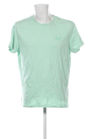 Мъжка тениска Superdry, Размер XXL, Цвят Зелен, Цена 9,71 €